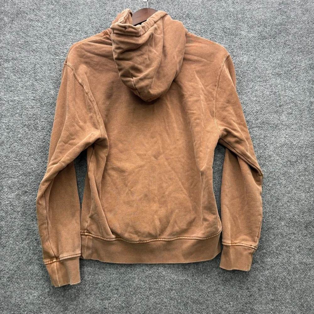 Jordan Flight Hoodie Men XS‎ Brown Long Sleeve Heavyweight Fleece